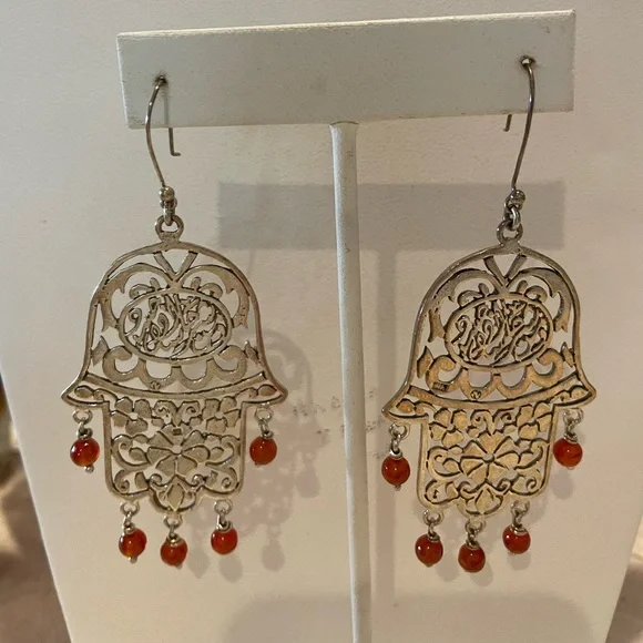 Hand of Evil sterling dangle - Picture 1 of 2